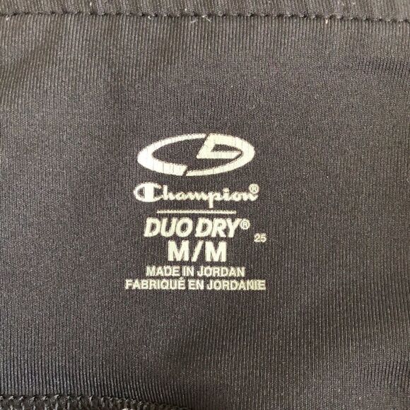 Champion Duo Dry Leggings Size M gently used black - Picture 3 of 4